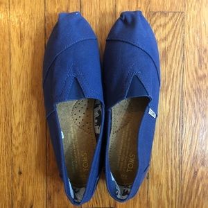 Toms Flats Blue Women’s Size 9